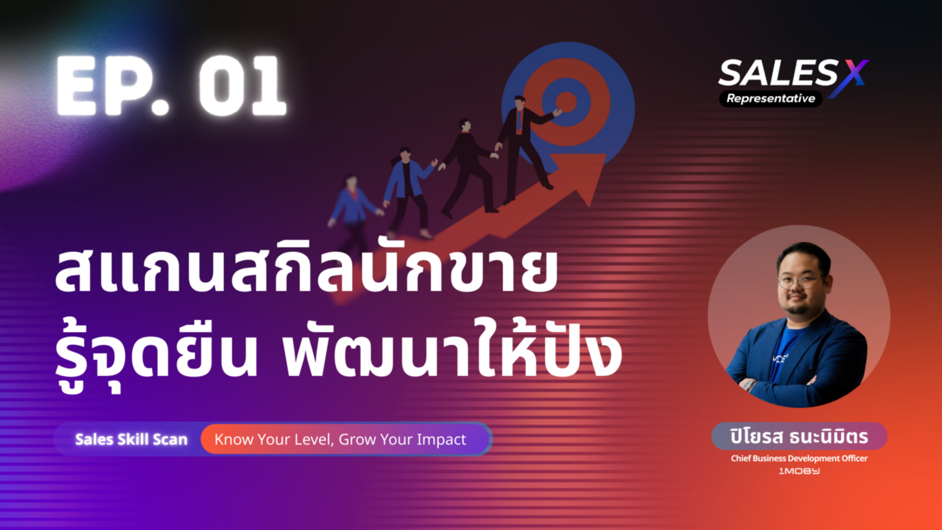 สแกนสกิลนักขาย : รู้จุดยืน พัฒนาให้ปัง